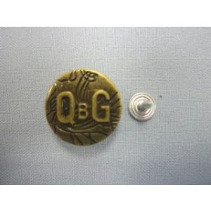 Кнопка-пуговица д.2,0см «QBG» н/к